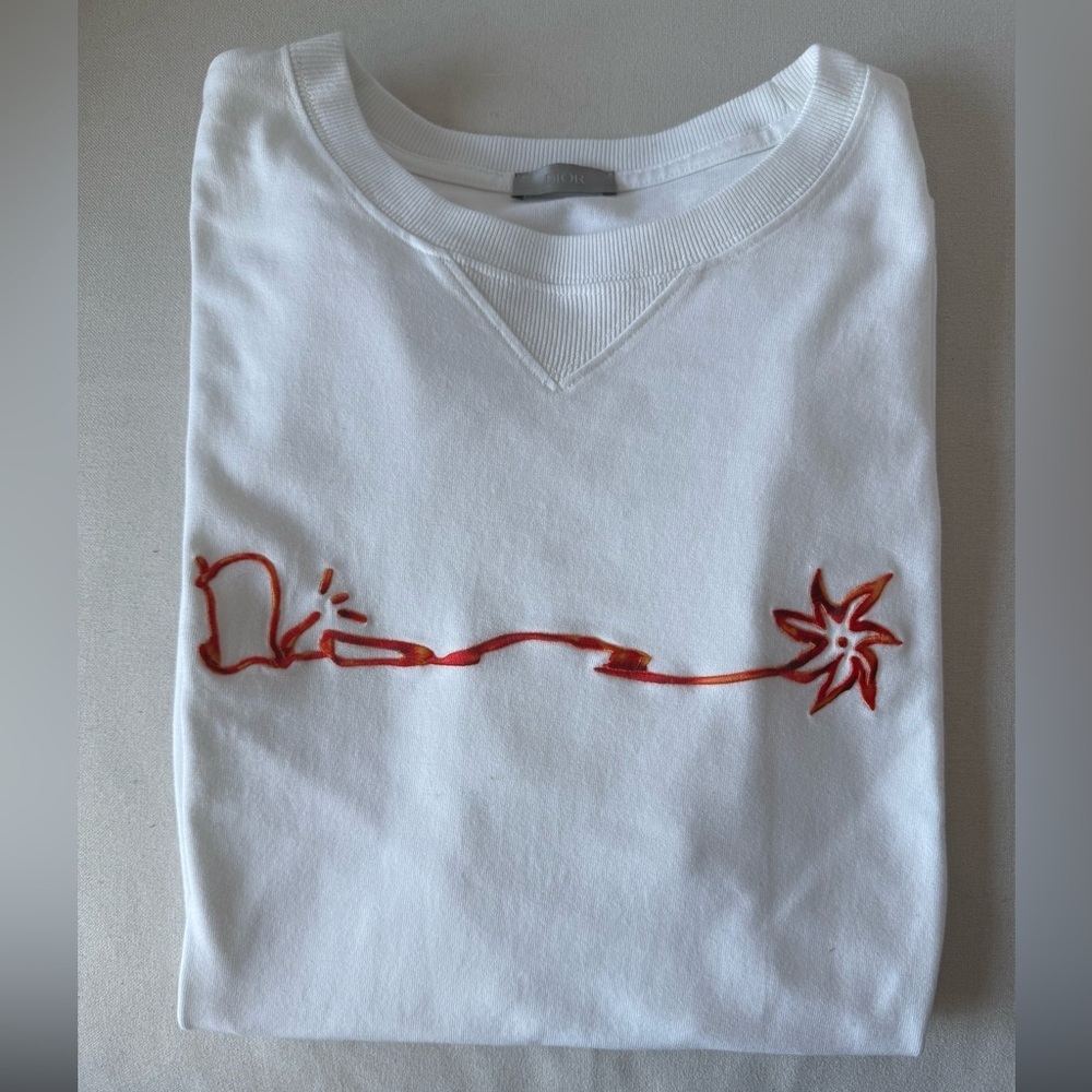Cactus Jack Dior 2022 Graphic Print T-Shirt XXL - Picture 3 of 7